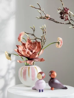 Vaso In Porcellana Dipinto A Mano Canvas