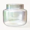 Vaso In Vetro Iridescente Lasse