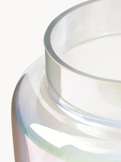 Vaso In Vetro Iridescente Lasse