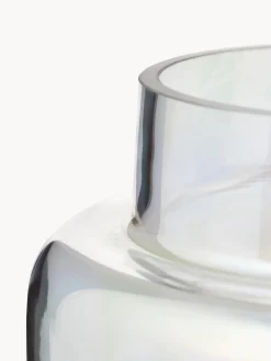 Vaso In Vetro Iridescente Lasse