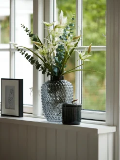 Vaso In Vetro Soffiato Dorinia