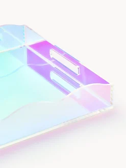 Vassoio Decorativo Con Bordo Ondulato Elsa