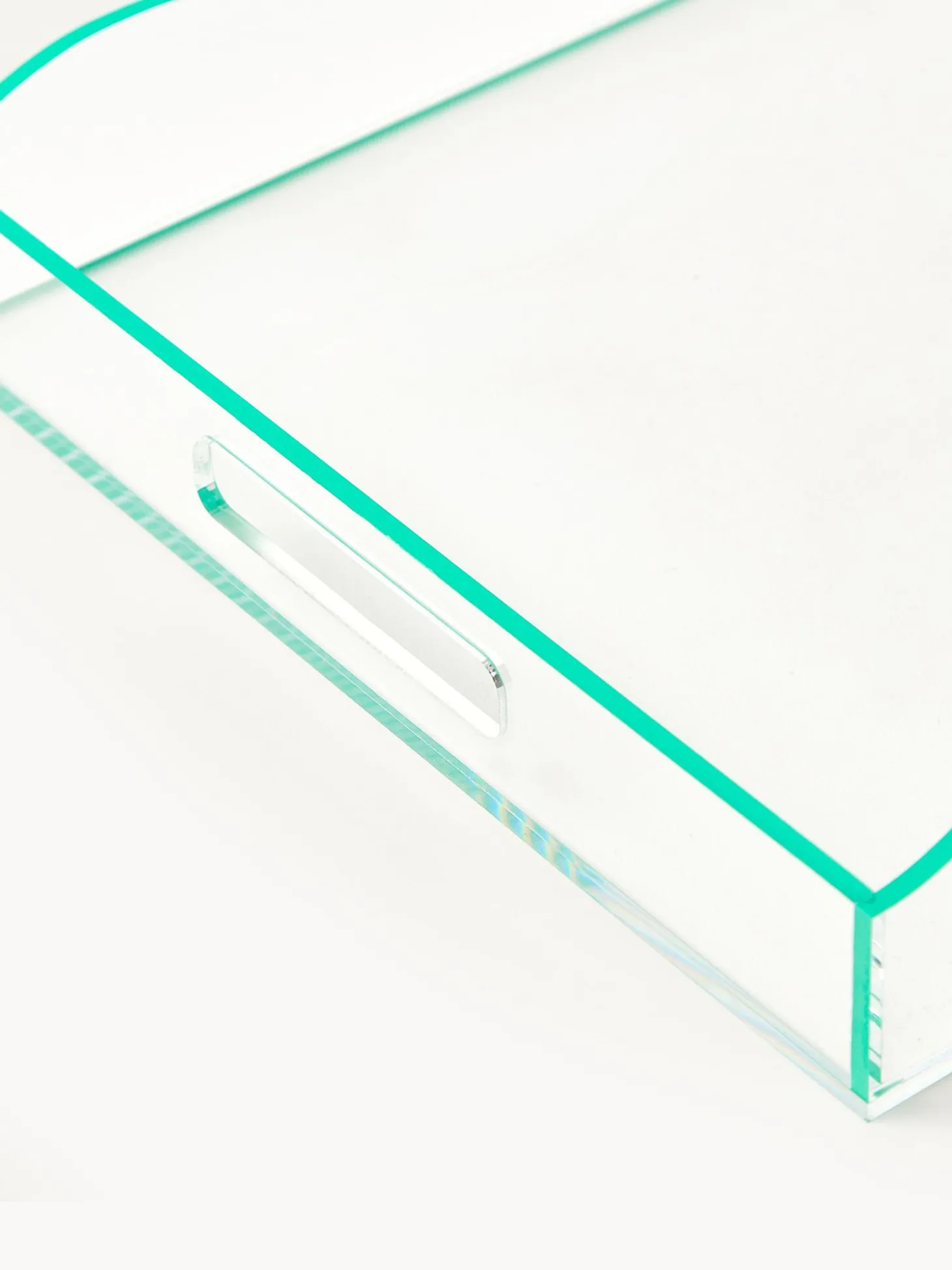 Vassoio Decorativo Con Bordo Ondulato Elsa