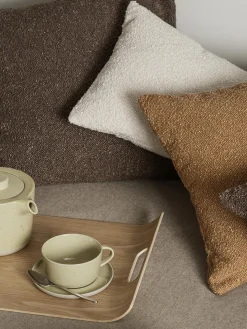 Vassoio Decorativo In Legno Wilo, Larg. 36 Cm