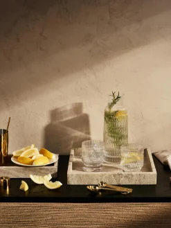 Vassoio Decorativo Piccolo In Marmo Venice