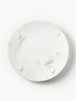 Vassoio Rotondo Decorativo In Marmo Venice