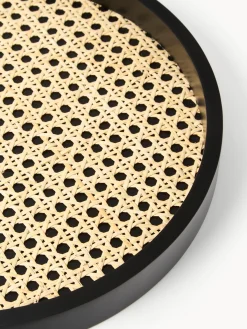 Vassoio Rotondo Decorativo Con Intreccio Viennese Carina