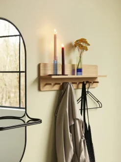 Appendiabiti Da Parete In Legno Spaces