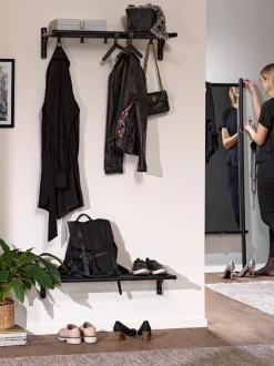 Appendiabiti Da Parete In Legno Di Quercia Milford