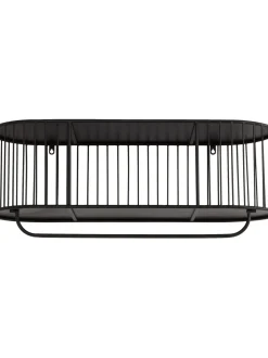 Appendiabiti In Metallo Con Ripiano London