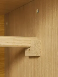 Armadio 2 Ante In Finitura In Legno Di Quercia Cassy