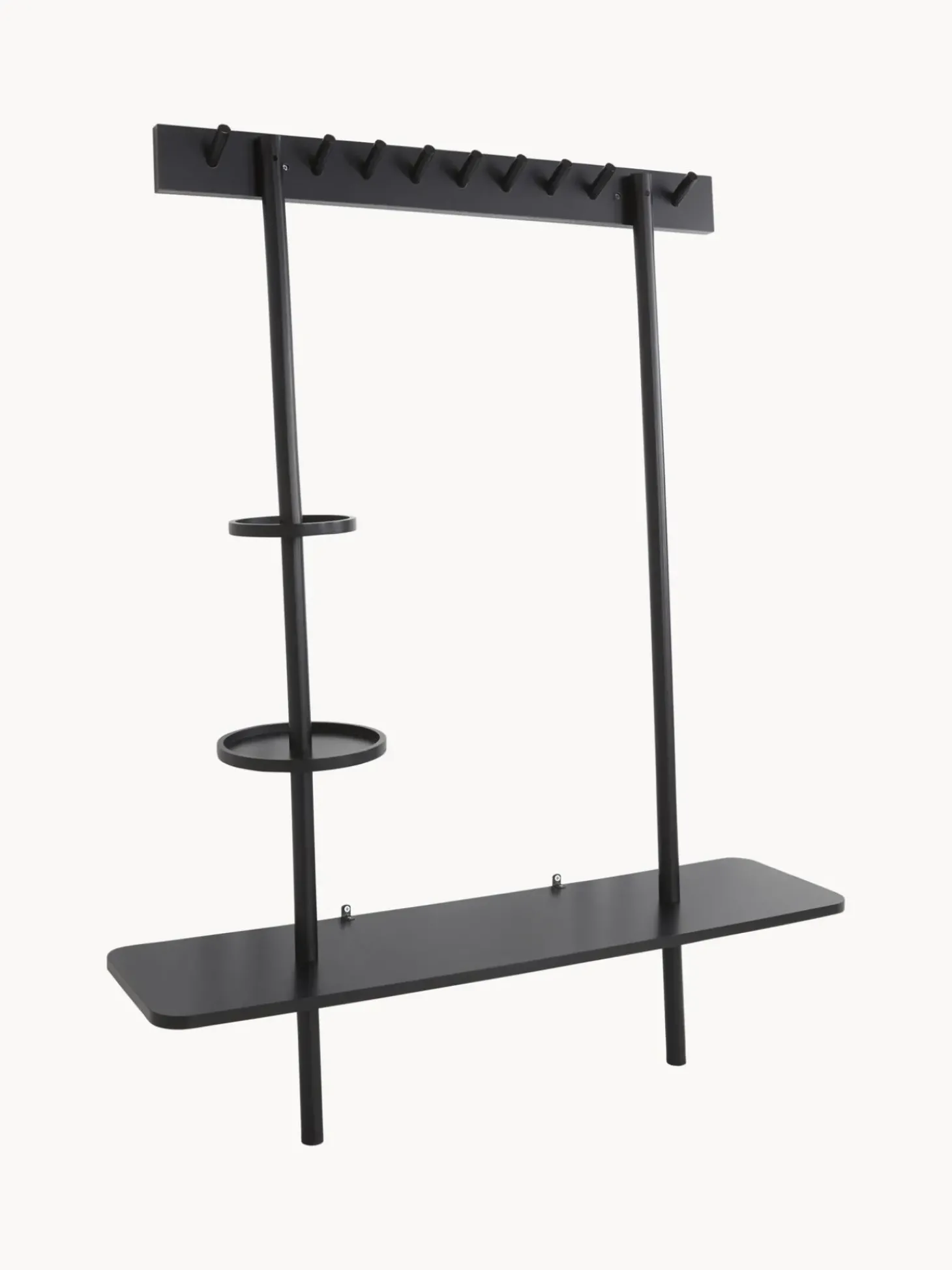 Armadio A Giorno In Legno Di Quercia Claret