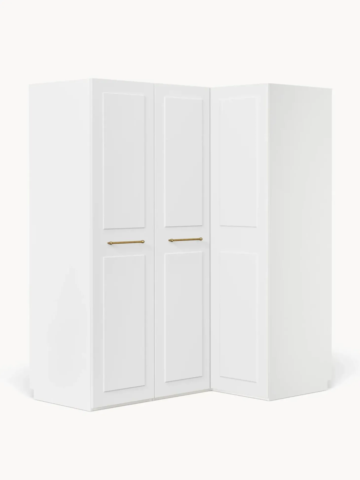 Armadio Angolare Componibile Charlotte, Larg. 165 Cm, Diverse Varianti