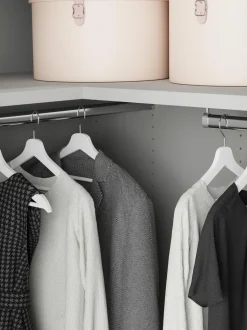 Armadio Angolare Componibile Charlotte, Larg. 115 Cm, Diverse Varianti