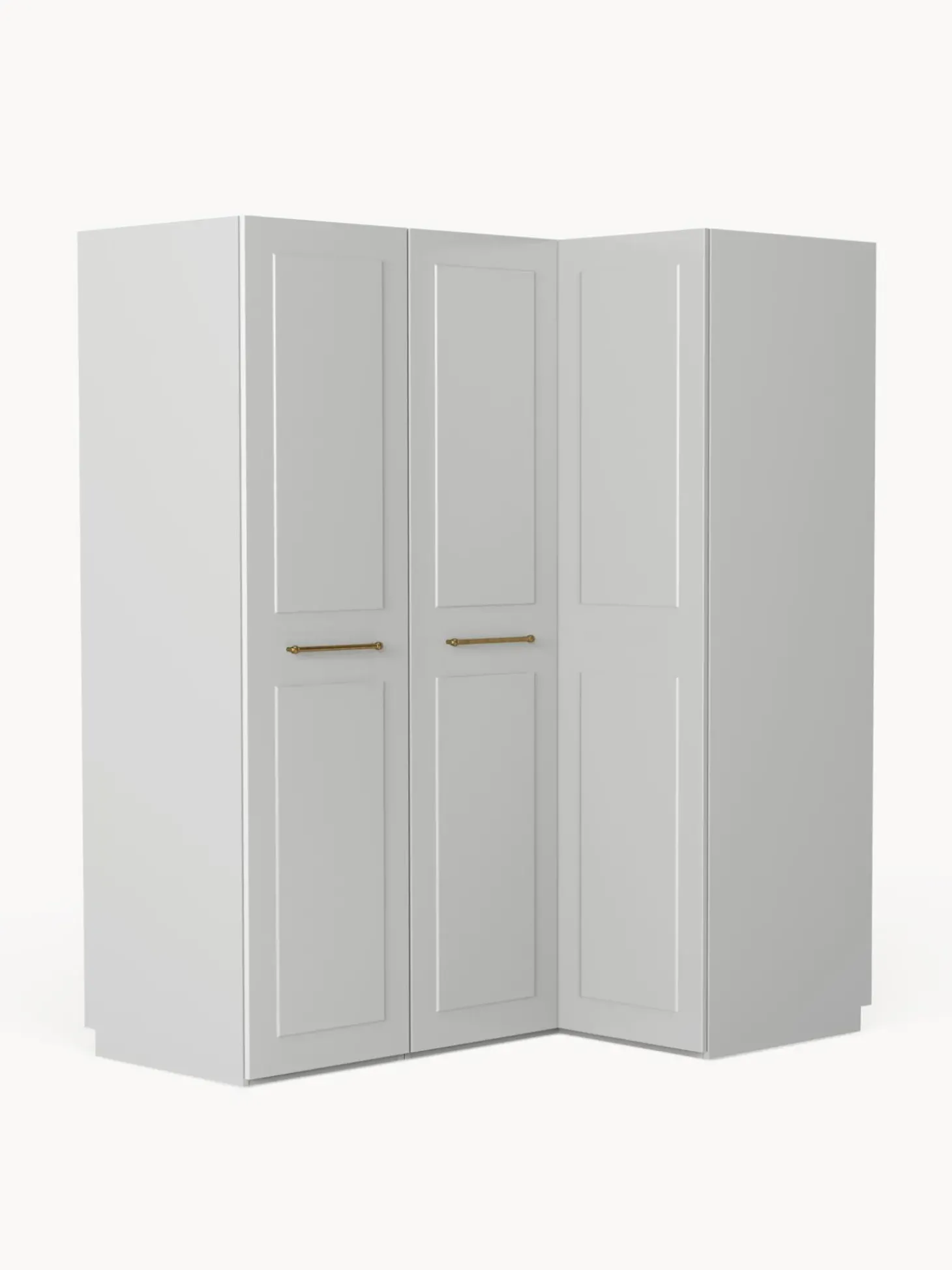 Armadio Angolare Componibile Charlotte, Larg. 165 Cm, Diverse Varianti