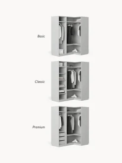 Armadio Angolare Componibile Charlotte, Larg. 165 Cm, Diverse Varianti