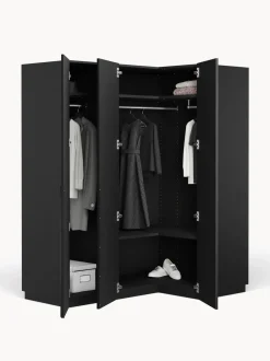 Armadio Angolare Componibile Leon, Larg. 165 Cm, Diverse Varianti