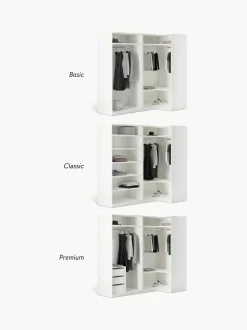 Armadio Angolare Componibile Simone, Larg. 215 Cm, Diverse Varianti