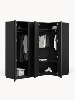 Armadio Angolare Componibile Leon, Larg. 215 Cm, Diverse Varianti