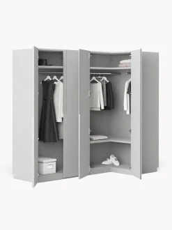 Armadio Angolare Componibile Leon, Larg. 215 Cm, Diverse Varianti