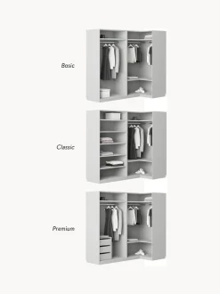 Armadio Angolare Componibile Leon, Larg. 215 Cm, Diverse Varianti