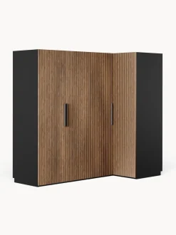 Armadio Angolare Componibile Simone, Larg. 215 Cm, Diverse Varianti
