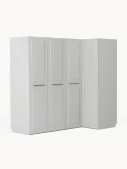 Armadio Angolare Componibile Charlotte, Larg. 215 Cm, Diverse Varianti
