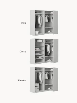 Armadio Angolare Componibile Charlotte, Larg. 215 Cm, Diverse Varianti