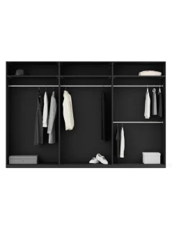 Armadio Componibile Ad Ante Battenti Leon, Larg. 300 Cm, In Diverse Varianti