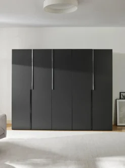 Armadio Componibile Ad Ante Battenti Leon, Larg. 250 Cm, In Diverse Varianti