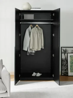 Armadio Componibile Ad Ante Battenti Leon, Larg. 100 Cm, Diverse Varianti