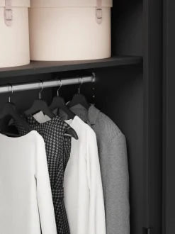 Armadio Componibile Ad Ante Battenti Leon, Larg. 200 Cm, Diverse Varianti