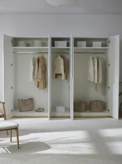 Armadio Componibile Ad Ante Girevoli Leon, Larg. 250 Cm, Diverse Varianti