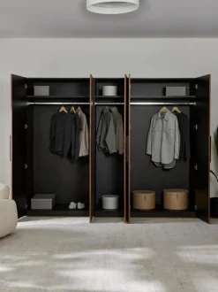 Armadio Componibile Ad Ante Girevoli Simone, Larg. 250 Cm, Diverse Varianti