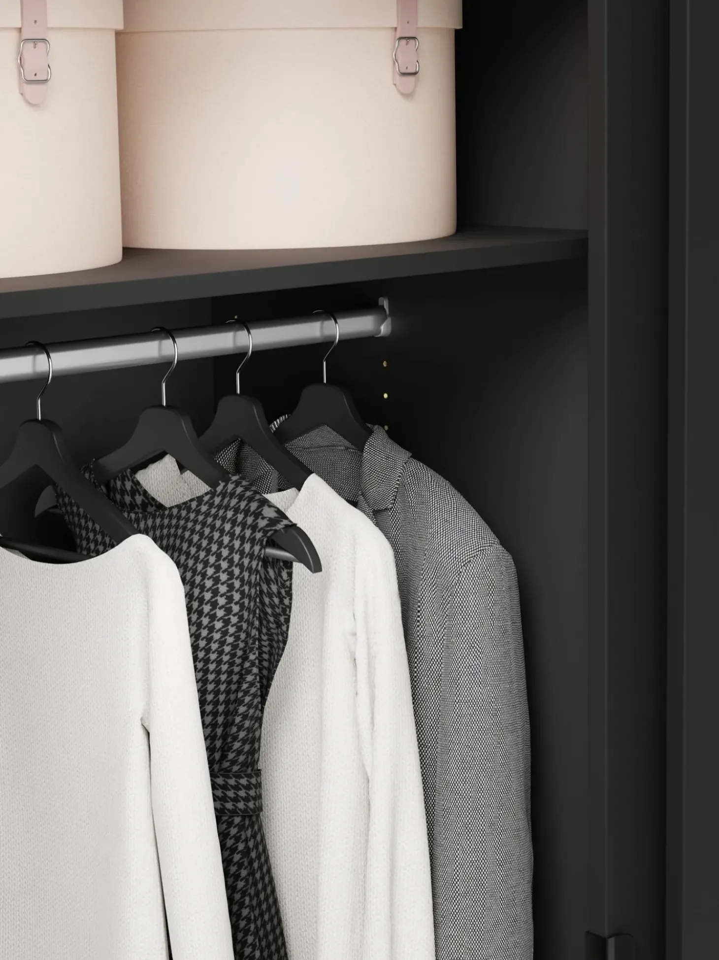 Armadio Componibile Con Ante Battenti Leon, Larg. 150 Cm, Diverse Varianti