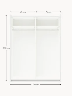 Armadio Componibile Con Ante Battenti Leon, Larg. 150 Cm, Diverse Varianti