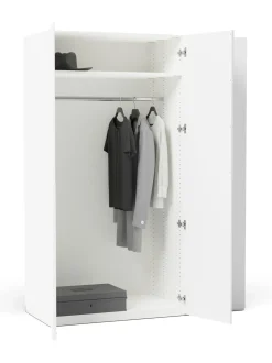 Armadio Componibile Con Ante Battenti Leon, Larg. 150 Cm, In Diverse Varianti