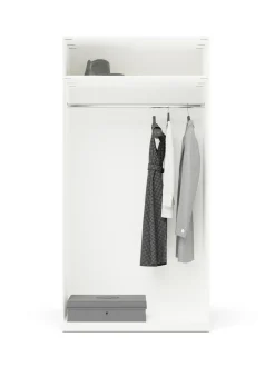 Armadio Componibile Con Ante Battenti Charlotte, Larg. 100 Cm, In Diverse Varianti