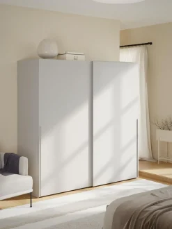 Armadio Componibile Con Ante Battenti Leon, Larg. 200 Cm, Diverse Varianti