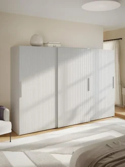 Armadio Componibile Con Ante Battente Simone, Larg. 300 Cm, In Diverse Varianti