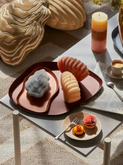 Candela Fatta A Mano A Forma Di Conchiglia Seashell