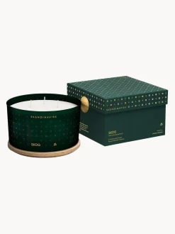 Candela Profumata A Tre Stoppini Skog (Aghi Di Pino, Pigne, Linfa Di Betulla)