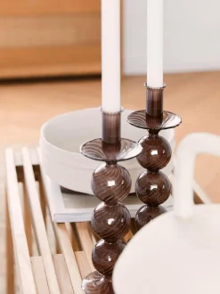 Candelabro In Vetro Daq