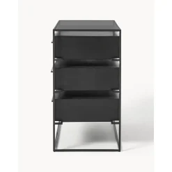 Cassettiera Con Piano In Vetro Lyle