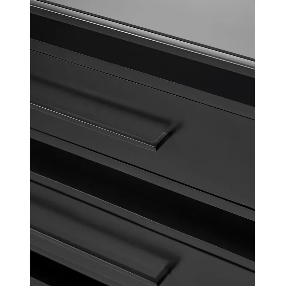 Cassettiera Con Piano In Vetro Lyle