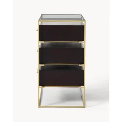 Cassettiera Con Piano In Vetro Lyle