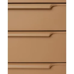 Cassettiera In Legno Sungkai Space Age