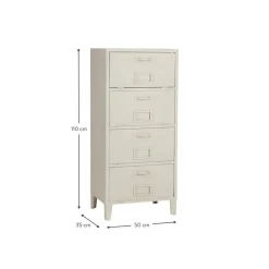 Cassettiera In Metallo Barny