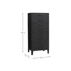 Cassettiera In Metallo Barny