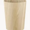 Cestino Gettacarte Rotondo In Legno Wilo